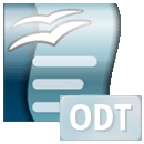 OpenOffice.org/StarOffice ODT format